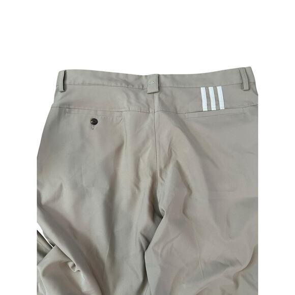 Adidas Men's Beige Activewear Climalite Nano Tech Golf Pants Size 36 - Picture 6 of 8